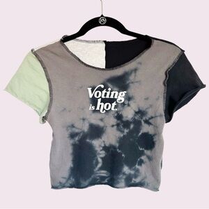 Denimcratic voting is hot tee